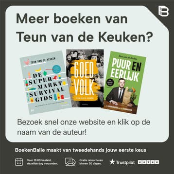 Dit is geen dieetboek 9789029092623 Teun van de Keuken, Boeken, Verzenden, Zo goed als nieuw, Teun van de Keuken