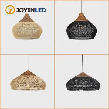 60cm Wabi Sabi Rotan Hanglamp - Japanse Retro Design voor Wo, Verzenden, Nieuw