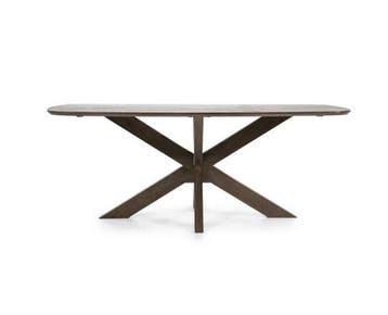 Eleonora Eettafel Nikki Deens ovaal Mangohout 200x100cm -, Huis en Inrichting, Tafels | Eettafels, Ophalen of Verzenden, Nieuw