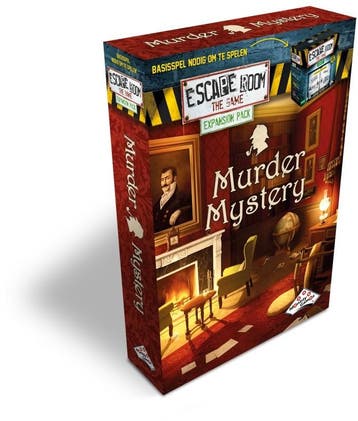 Escape Room Uitbreiding - Murder Mystery | Identity Games -, Hobby en Vrije tijd, Gezelschapsspellen | Bordspellen, Verzenden