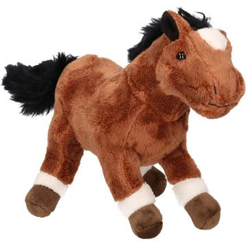 Cornelissen bruine paardenknuffel - pluche - 24 cm, Verzenden, Nieuw