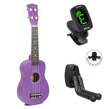 Korala UKS-15 bundel sopraan ukulele, Ophalen of Verzenden, Nieuw