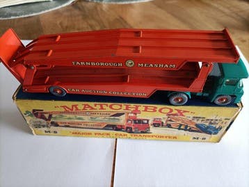 Matchbox 1:64 - Model vrachtwagen - Major Pack Car, Nieuw
