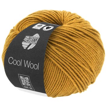 Lana Grossa Cool Wool - 2035 Honinggeel - Merinowol Garen, Ophalen of Verzenden, Nieuw