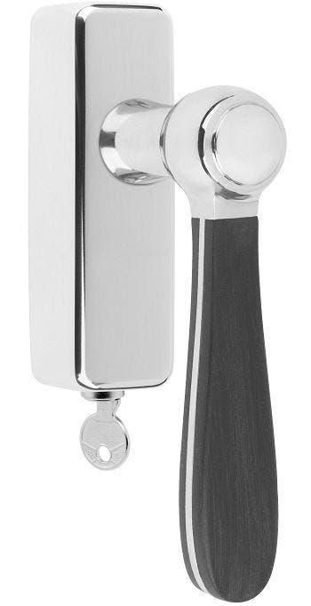 Draaikiepgarnituur BOSCO LZ100-DKLOCK gepolijst rvs/mat, Verzenden, Nieuw