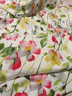 Magnifico misto cotone floreale in doppia altezza -, Antiek en Kunst, Antiek | Kleden en Textiel