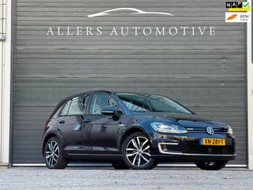 Volkswagen e-Golf | Zakelijke Lease v.a. €205.49 pm, Automaat, Stof, Gebruikt, Zwart