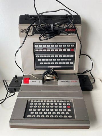 Philips - G7000 G7400 - Philips G7000 + G7400 - Spelcomputer, Nieuw
