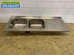 RVS Spoelblad Spoelbak 180 x 70 cm Horeca, Ophalen of Verzenden, Nieuw zonder verpakking