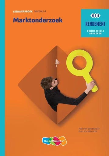 9789006372311 Marktonderzoek niveau 4 Leerwerkboek, Boeken, Verzenden, Zo goed als nieuw, Mirjam Broekhoff