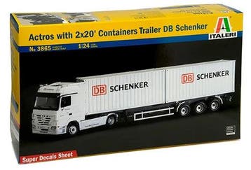 Mercedes-Benz Actros with 2x20ft Container Trailer DB, Verzenden, Nieuw