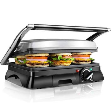 Tosti apparaat - Tosti ijzer - Contactgrill - Grill apparaat, Verzenden, Zo goed als nieuw