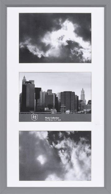 Henzo Metallica - Fotomaat 24x43 cm / 3x13x18 cm Grijs, Verzenden, Nieuw