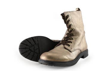 Graceland Veterboots Meisjes in maat 34 Brons, Verzenden, Schoenen, Zo goed als nieuw, Jongen of Meisje