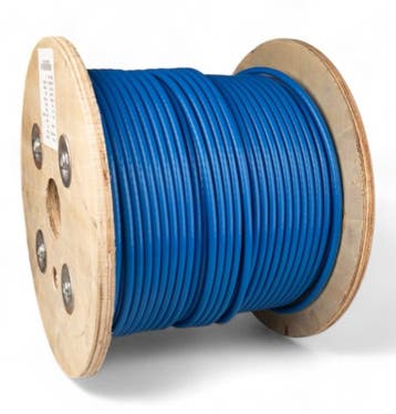 Staalkabel blauw geplastificeerd 6/8 voor mestschuiven, Verzenden, Nieuw