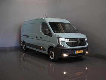 Renault Master 2.0 dCi 150 pk L3H2 270Gr.Deuren/ LED/ Carpla, Stof, Gebruikt, Renault, Lease