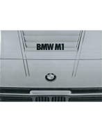 1978 BMW M1 BROCHURE DUITS, Boeken, Auto's | Folders en Tijdschriften, Nieuw, BMW, Author