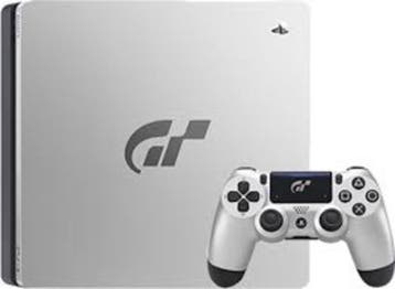 Playstation 4 Slim Gran Turismo Edition 1TB + V2 Controller, Spelcomputers en Games, Ophalen of Verzenden, Zo goed als nieuw