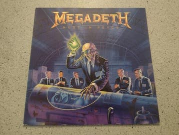 Megadeth - Rust in Peace - Vinylplaat - 1ste persing - 1990, Cd's en Dvd's, Nieuw in verpakking