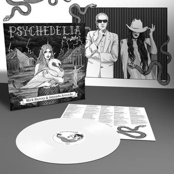 lp nieuw - mick harvey &amp; amanda acevedo - Psychedelia..., Verzenden, Zo goed als nieuw, Overige formaten