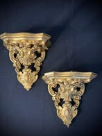 Wanddecoratie (2) - Frankrijk - Paar wandkonsolen