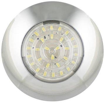 LED interieurverlichting chroom  12v. koud wit licht, Verzenden, Nieuw