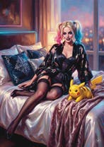 SDIMART 1996 - Harley Quinn and Pikachu Night of Relax, Nieuw