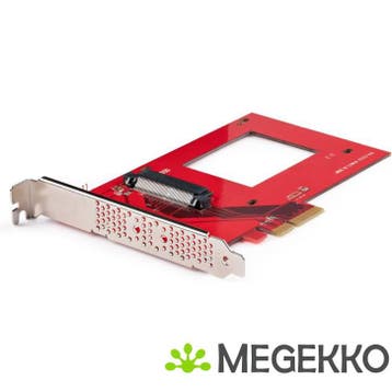 StarTech.com U.3 naar PCIe Adapter Kaart, PCIe 4.0 x4, Verzenden, Nieuw, Startech