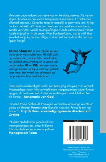 Verbaal meesterschap 9789049103927 Remco Claassen, Verzenden, Gelezen, Remco Claassen