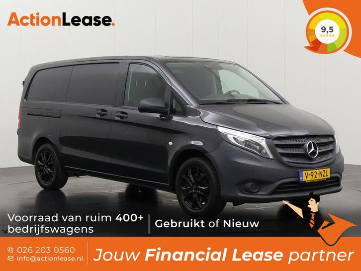 Mercedes-Benz Vito 116CDi Zwart occasion, Auto's, Bestelauto's, Te koop, Zwart, Automaat, Financial lease, BTW verrekenbaar, Diesel