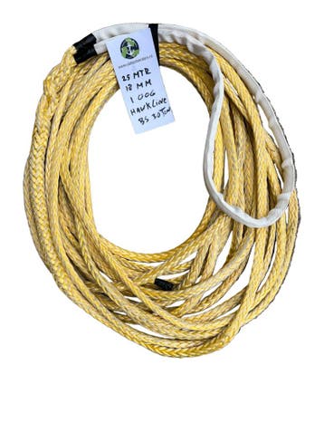 Hawk-Line Touw HMPE 25MTR 18MM 30Ton 1 Oog touw aanmeer-..., Verzenden, Nieuw