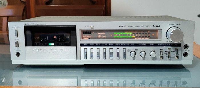Aiwa - 3600 Cassetterecorder-speler, Audio, Tv en Foto, Radio's