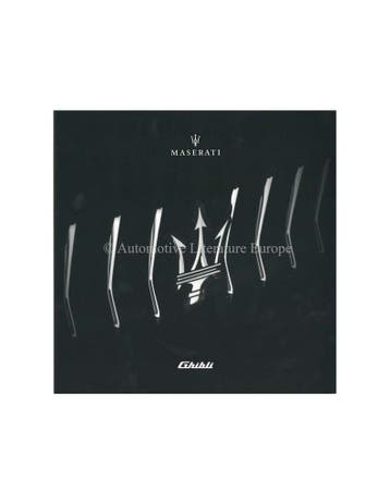 2019 MASERATI GHIBLI BROCHURE ENGELS, Boeken, Nieuw, Author