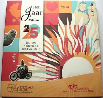 3,88 Euro,munten set 1 Cent-2 Euro 2025 Nederland Willem..., Verzenden