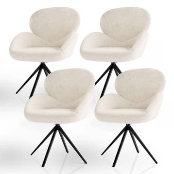 Draaistoel / Eetkamerstoel Albano - Incl. Draaifunctie - Bou, Huis en Inrichting, Stoelen, Verzenden, Nieuw