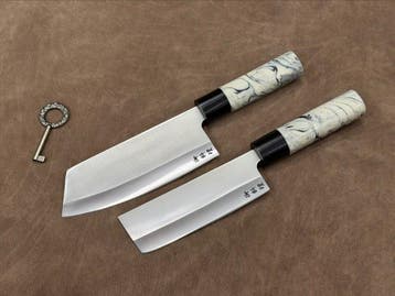 Keukenmes - Cleaver & Nakiri - Premium Japanse Messen – Set