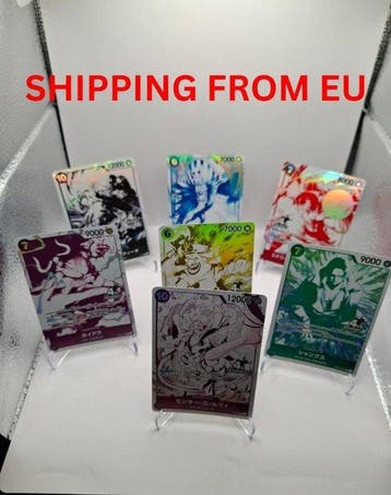 Bandai - 7 Card - One Piece One Piece EXCLUSIVE JAPANESE 4th, Nieuw