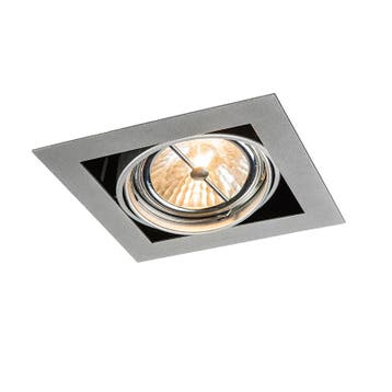 Inbouwspot staal G53 111mm verstelbaar - Oneon, Verzenden, Nieuw