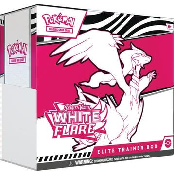Pokémon TCG - White Flare Elite Trainer Box (Pokemon TCG), Hobby en Vrije tijd, Verzenden, Zo goed als nieuw