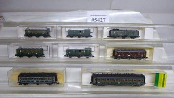 Minitrix, Fleischmann N - Modeltrein (8) - Verzameling van N, Nieuw