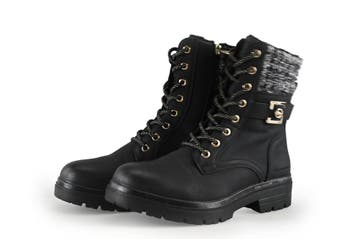 Tom Tailor Veterboots in maat 39 Zwart, Kleding | Dames, Schoenen, Verzenden, Zwart, Overige typen, Tom Tailor