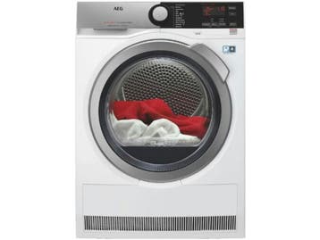 AEG T8DE84ES - Warmtepompdroger - 8 kg - A++ - Zilver, Verzenden, Zo goed als nieuw