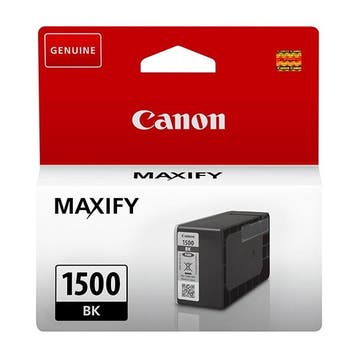 Canon PGI-1500BK inktcartridge zwart (origineel), Verzenden, Nieuw, Cartridge, Canon