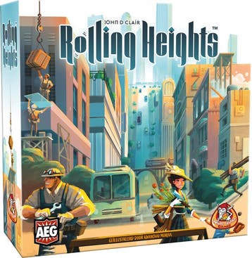 Rolling Heights - Bordspel | White Goblin Games -, Verzenden, Nieuw