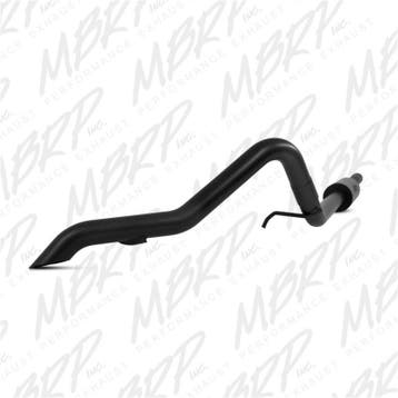 MBRP 2007-2009 Jeep Wrangler (JK) 3.8L V6 4 dr Off-Road Tail, Ophalen of Verzenden, Nieuw