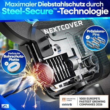 2dekans | Nextcover E-scooterslot Steel-Secure Kettingslot -, Ophalen of Verzenden, Zo goed als nieuw