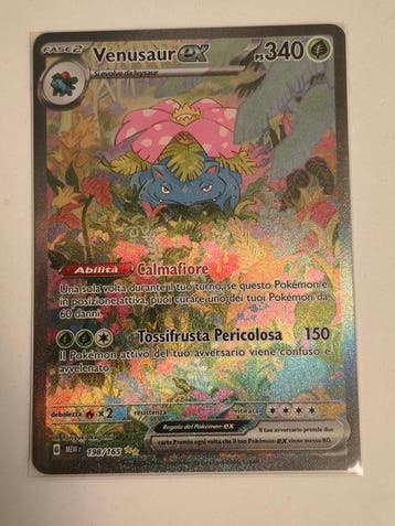 Pokémon - 1 Card - Venusaur 198/165 Full art, Secret rare -, Nieuw