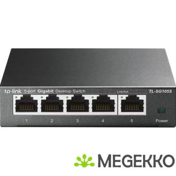 TP-LINK TL-SG105S Unmanaged L2, Computers en Software, Verzenden, Nieuw