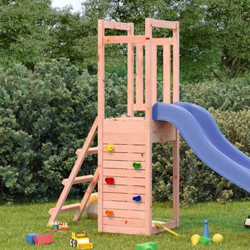 vidaXL Speelhuis 53x46,5x169 cm massief douglashout, Kinderen en Baby's, Verzenden, Nieuw