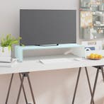 Tv-meubel/monitorverhoger 70x30x13 cm glas groen, Verzenden, Nieuw